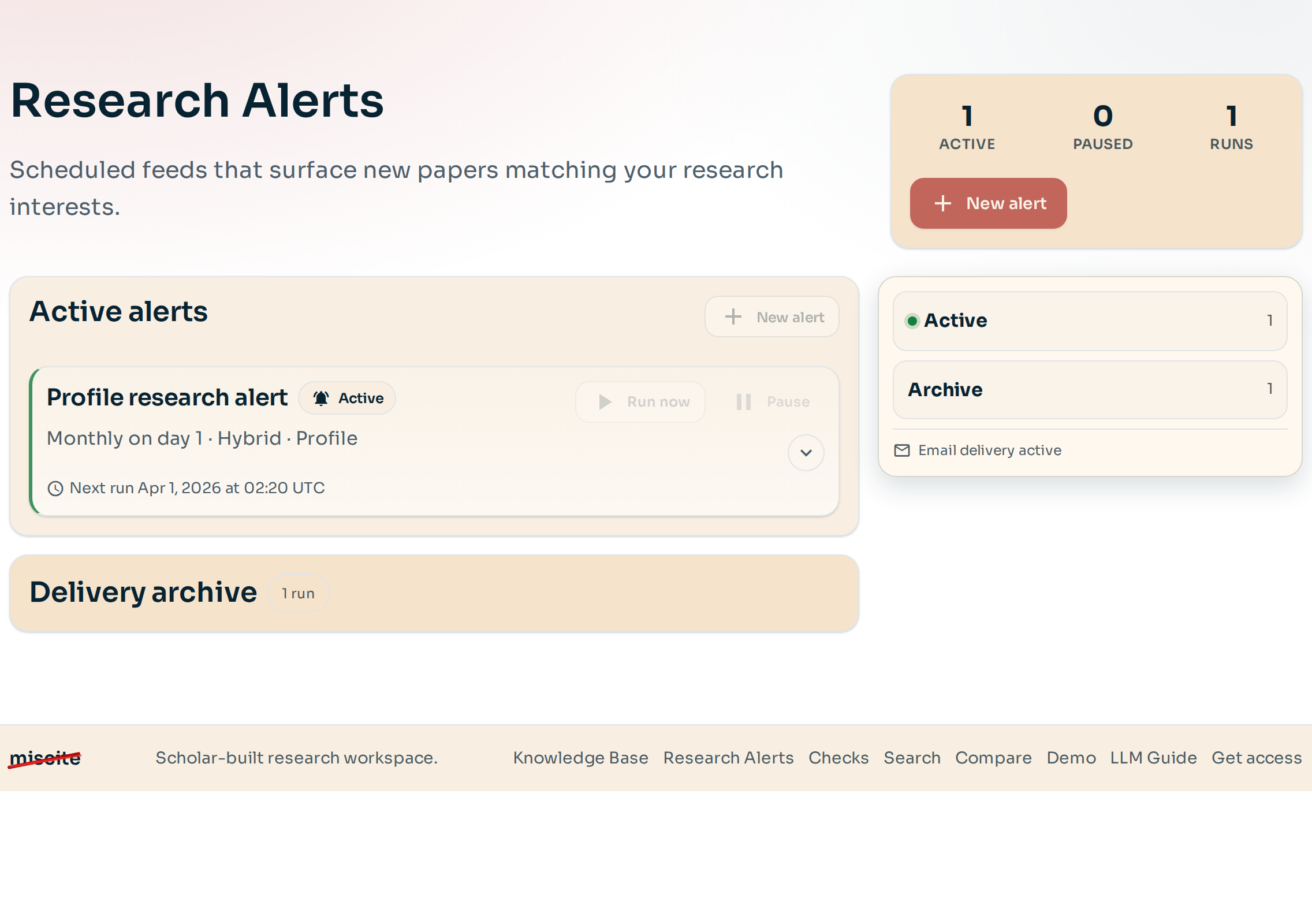 Research Alerts